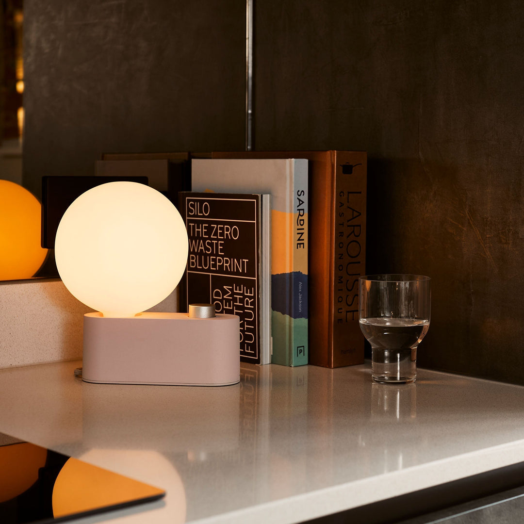 Tala Alumina Table Lamp - Model ALM-SPHR-IV-TBL-01-US