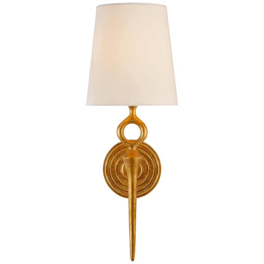 Visual Comfort & Co. Bristol Single Sconce Wall Sconces Visual Comfort & Co. Aged Iron  