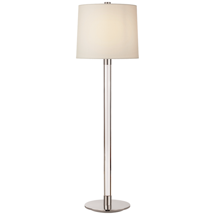 Visual Comfort & Co. Riga Buffet Lamp Table Lamps Visual Comfort & Co. Crystal and Hand-Rubbed Antique Brass  