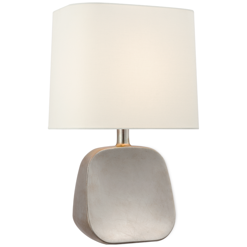 Visual Comfort & Co. Almette Medium Table Lamp Table Lamps Visual Comfort & Co. Burnished Silver Leaf  