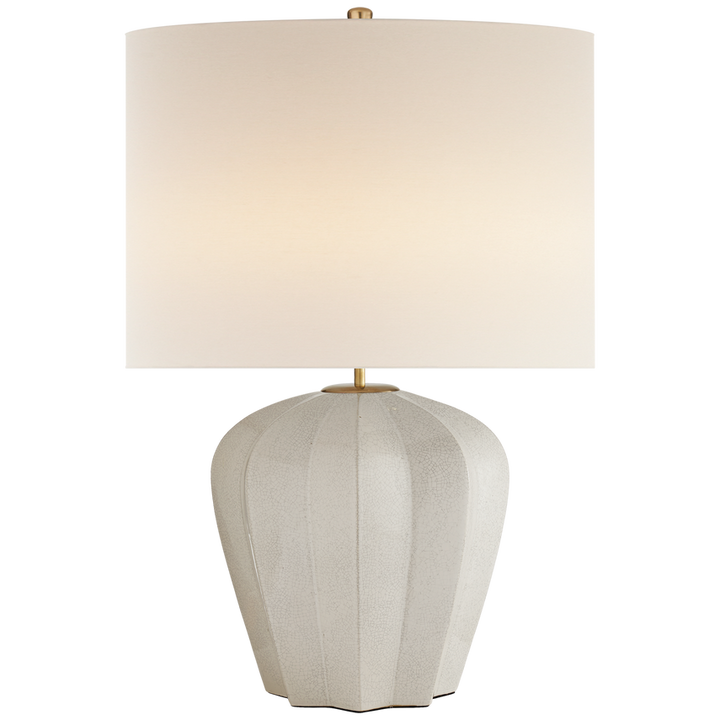 Visual Comfort & Co. Pierrepont Medium Table Lamp Table Lamps Visual Comfort & Co. Stone White  