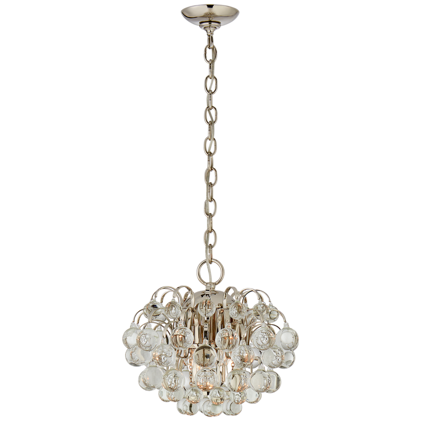 Visual Comfort & Co. Bellvale Small Chandelier Chandeliers Visual Comfort & Co. Hand-Rubbed Antique Brass  