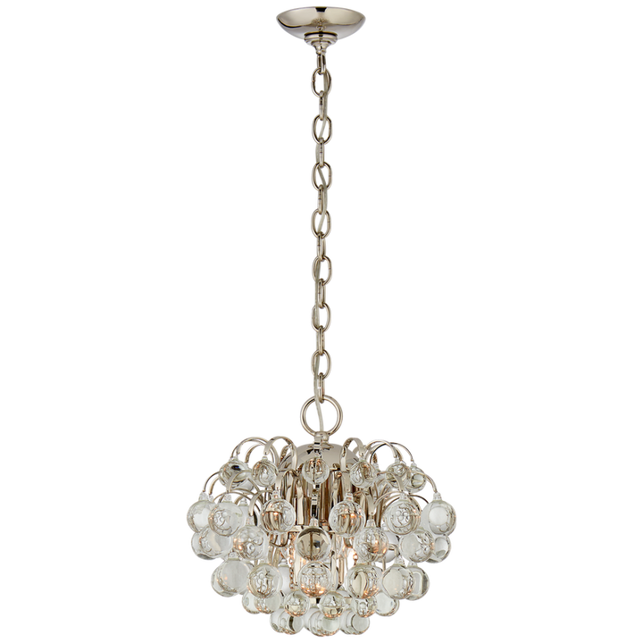 Visual Comfort & Co. Bellvale Small Chandelier Chandeliers Visual Comfort & Co. Hand-Rubbed Antique Brass  