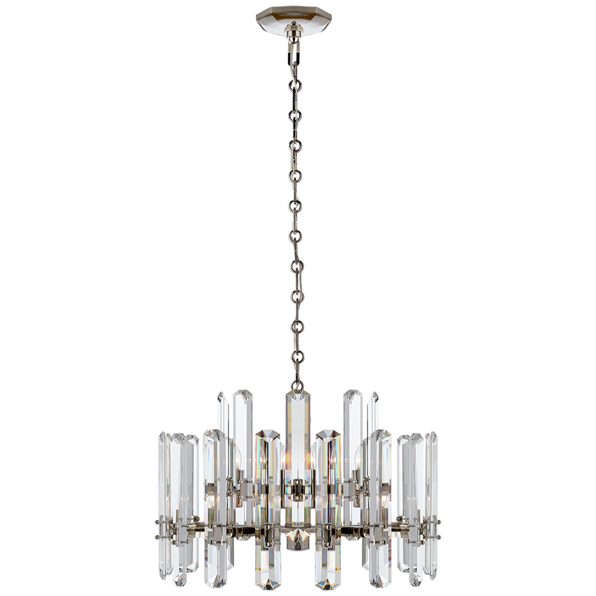 Visual Comfort & Co. Bonnington Chandelier Chandeliers Visual Comfort & Co. Hand-Rubbed Antique Brass  