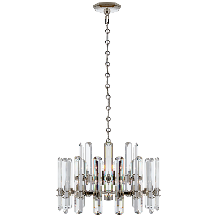 Visual Comfort & Co. Bonnington Chandelier Chandeliers Visual Comfort & Co. Hand-Rubbed Antique Brass  