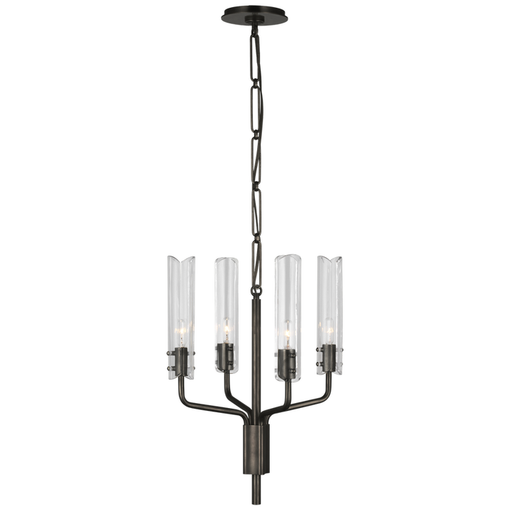 Visual Comfort & Co. Casoria Petite Chandelier Chandeliers Visual Comfort & Co. Hand-Rubbed Antique Brass  