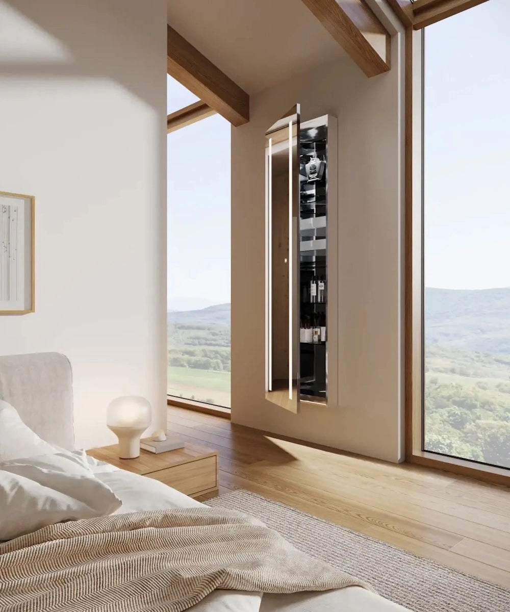 Electric Mirror Ascension™ Mirrored Cabinet