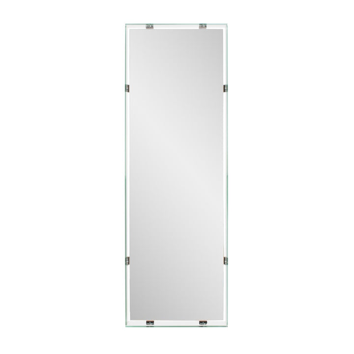 Howard Elliott Vivaldo Floating Dressing Mirror with Glass Box Frame