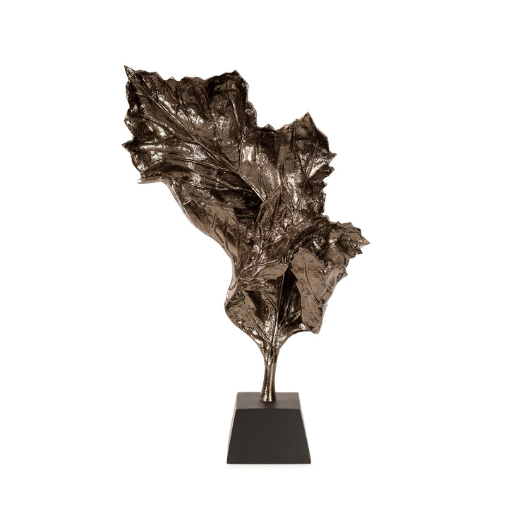 Howard Elliott Whispering Leaf Sculpture