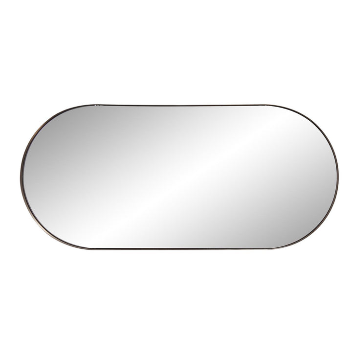 Howard Elliott Steele Capsule Mirror in Brushed Brass