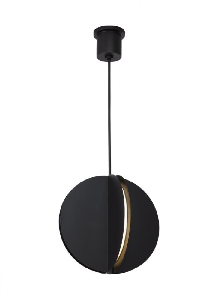 Bau 18 Pendant - Nightshade Black - Visual Comfort Modern 700TDBAU18B-LED930