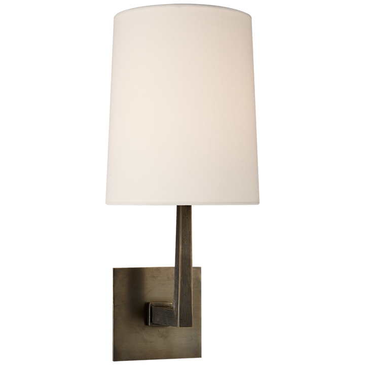 Visual Comfort & Co. Ojai Medium Single Sconce Wall Sconces Visual Comfort & Co. Bronze  