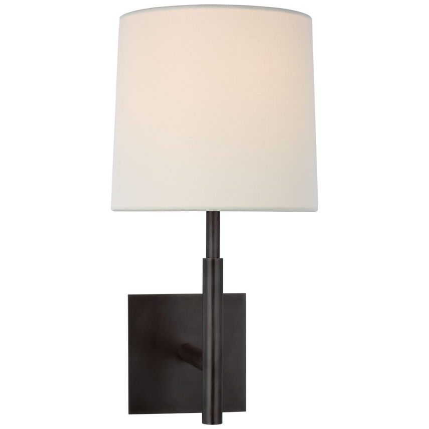 Visual Comfort & Co. Clarion Medium Library Sconce Wall Sconces Visual Comfort & Co. Bronze  