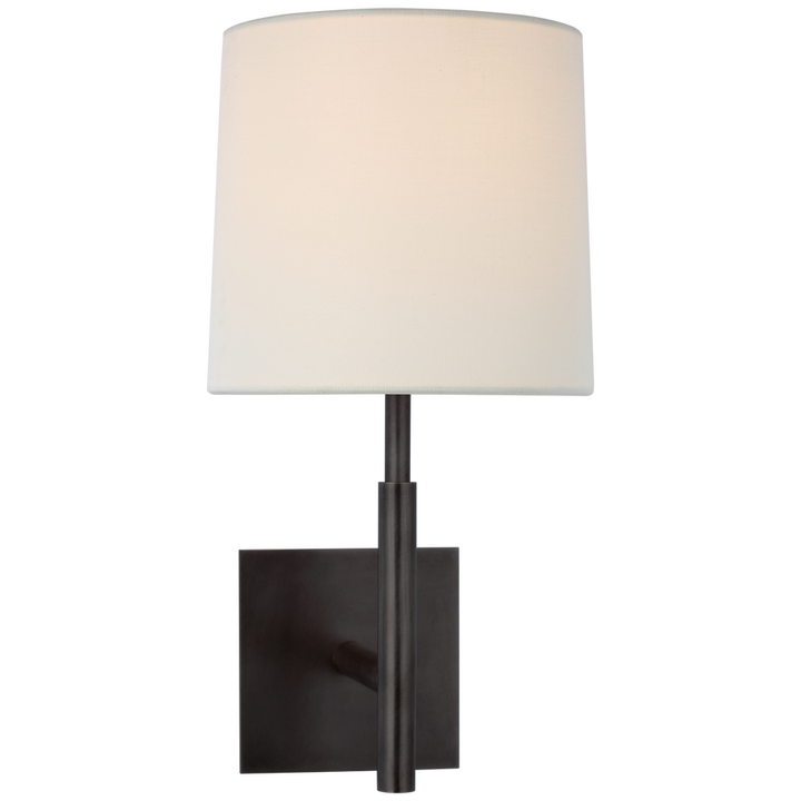 Visual Comfort & Co. Clarion Medium Library Sconce Wall Sconces Visual Comfort & Co. Bronze  