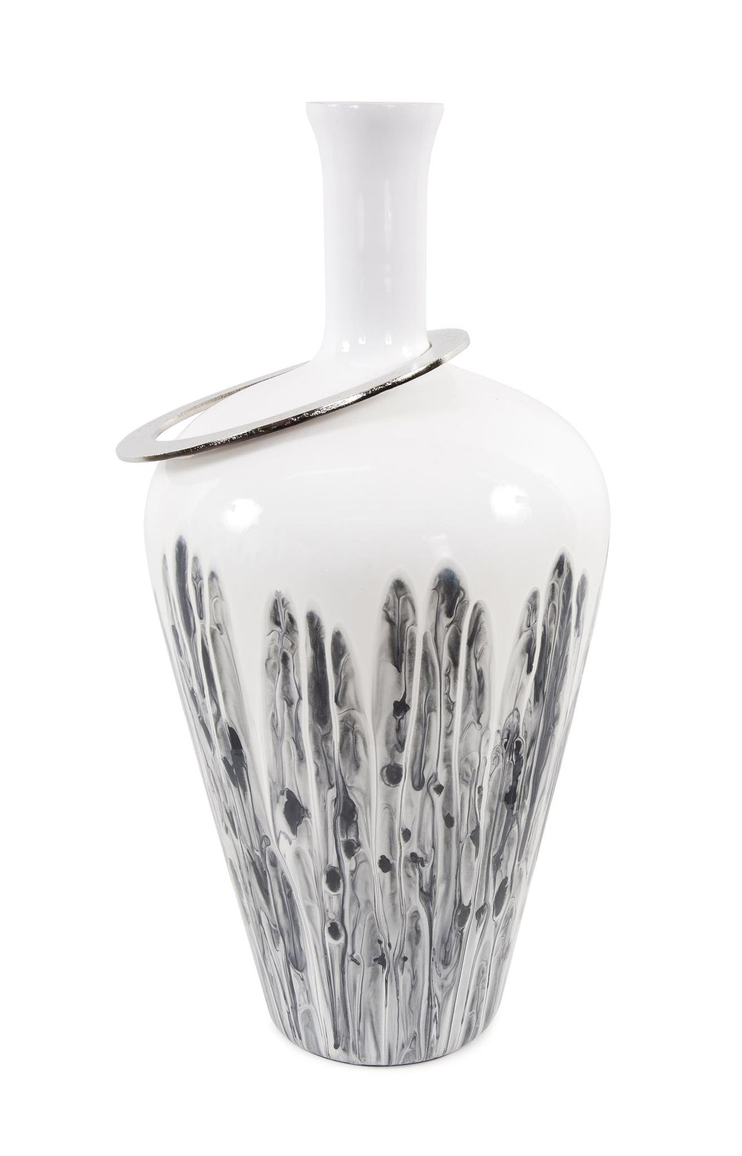 Howard Elliott Albrecht Thin Necked Glass Vase
