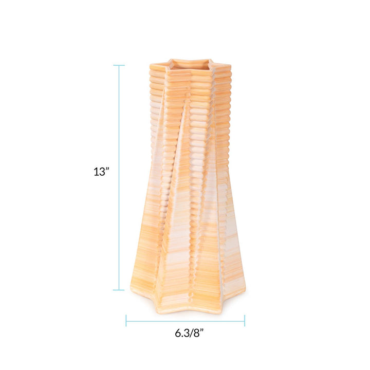 Howard Elliott Linnet Grooved Vase