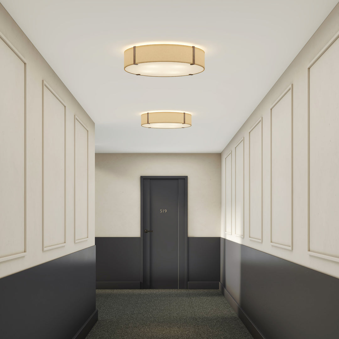 Astro Lighting Elba Round 600 installed