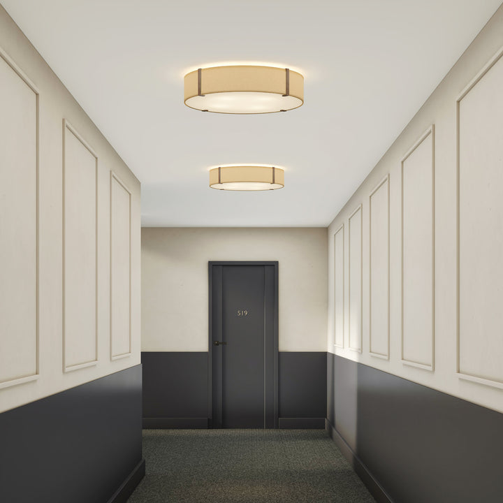 Astro Lighting Elba Round 600 installed