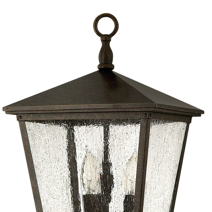 Hinkley Trellis Outdoor Post Mount Lantern