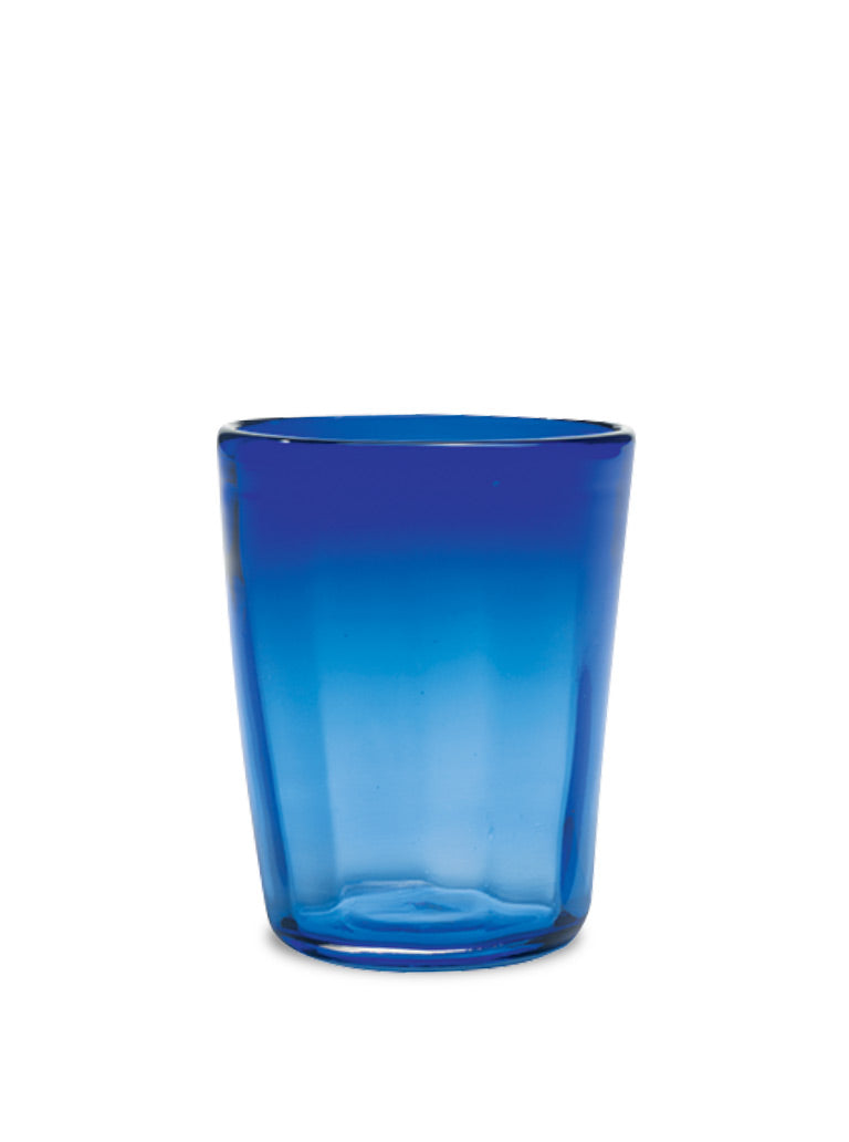 Zafferano America Bei Tumbler (Set of 6) Glassware Lighting Gallery Cobalt Blue  