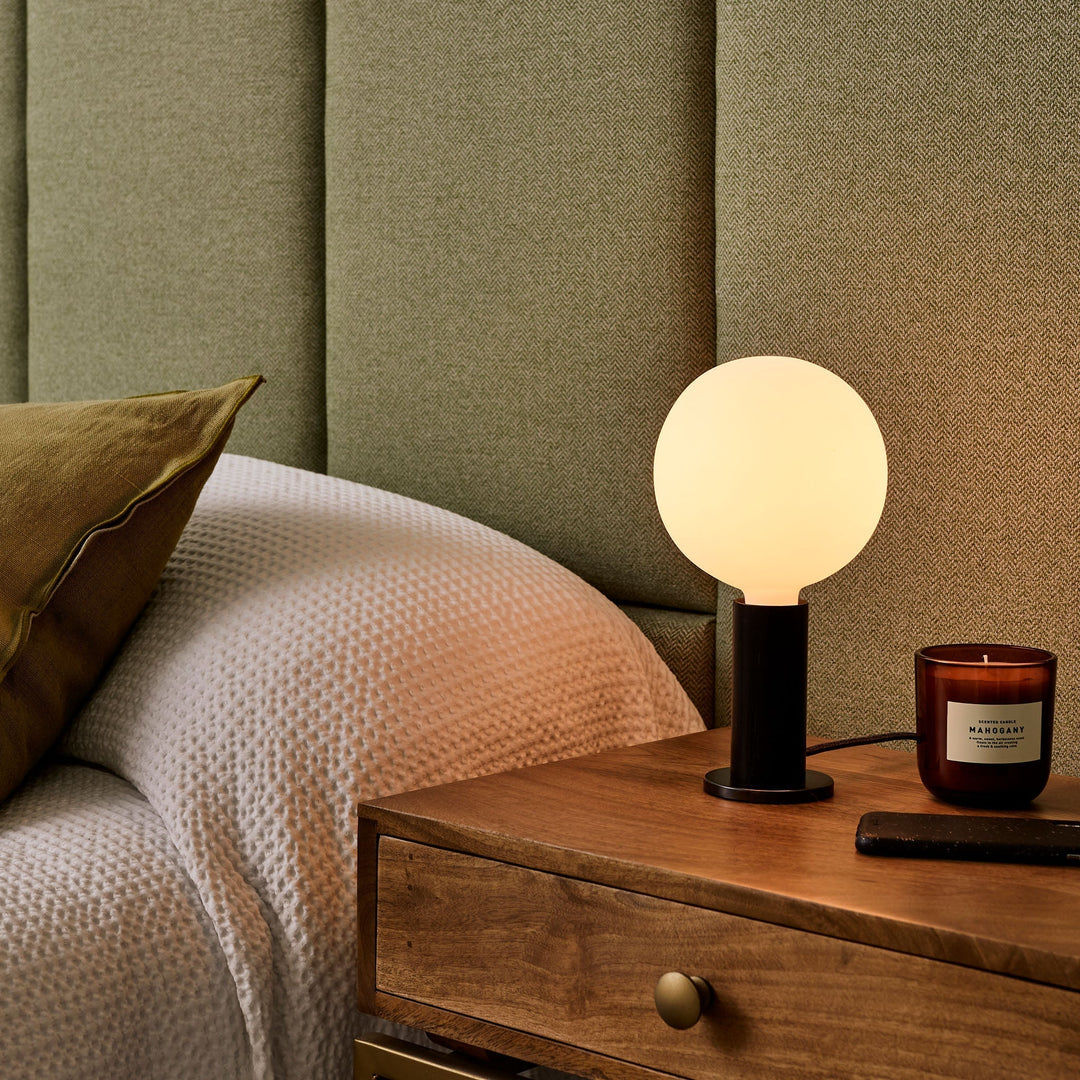 Tala Walnut Knuckle Table Lamp - Model WALT-KT-01-US