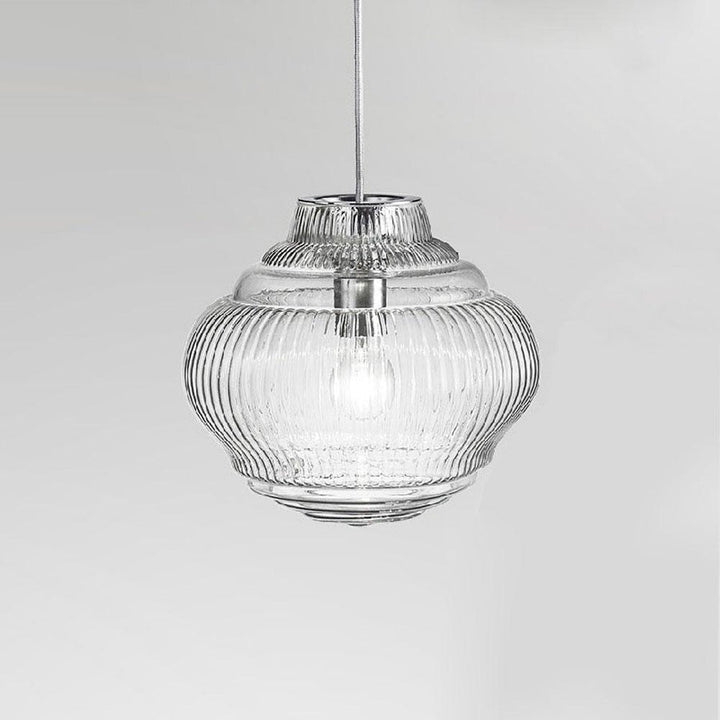 Zafferano America Bonnie Pendant Light Pendants Zafferano America Clear 58 inches