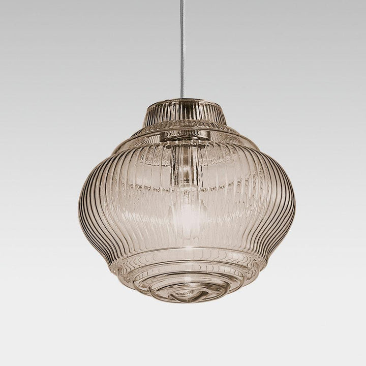 Zafferano America Bonnie Pendant Light Pendants Zafferano America Grey 58 inches