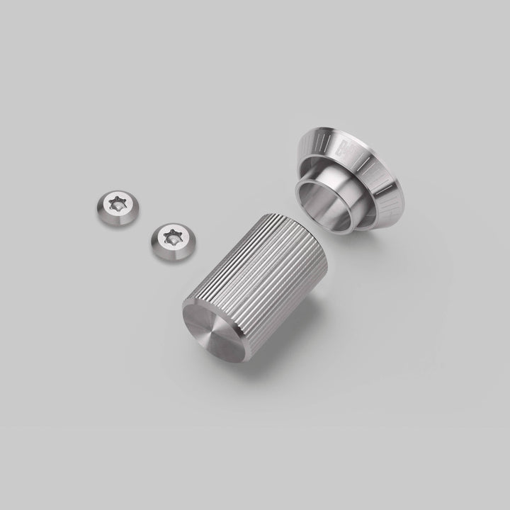 Buster + Punch Dimmer Detail Kit Linear Knurl Steel