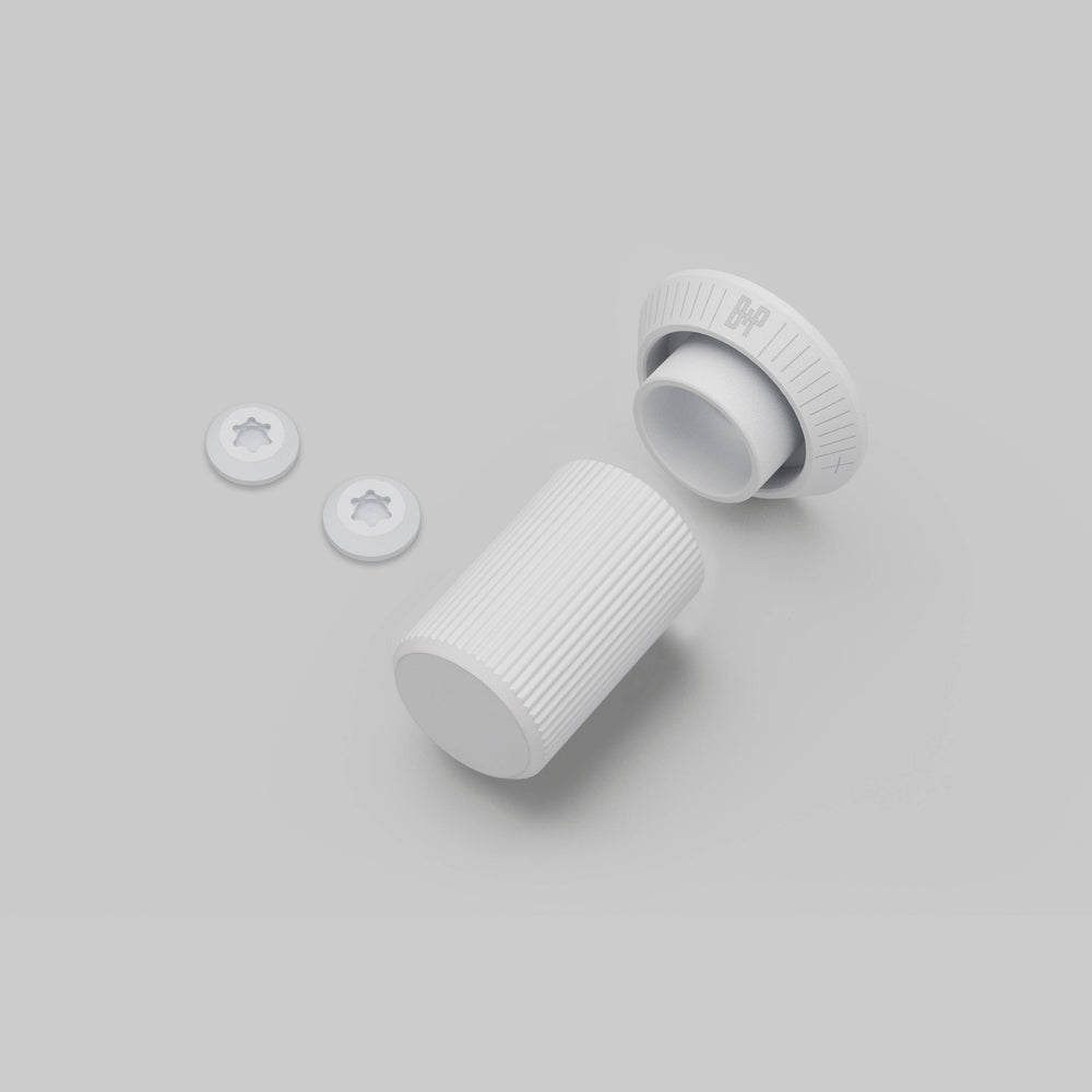 Buster + Punch Dimmer Detail Kit Linear Knurl White