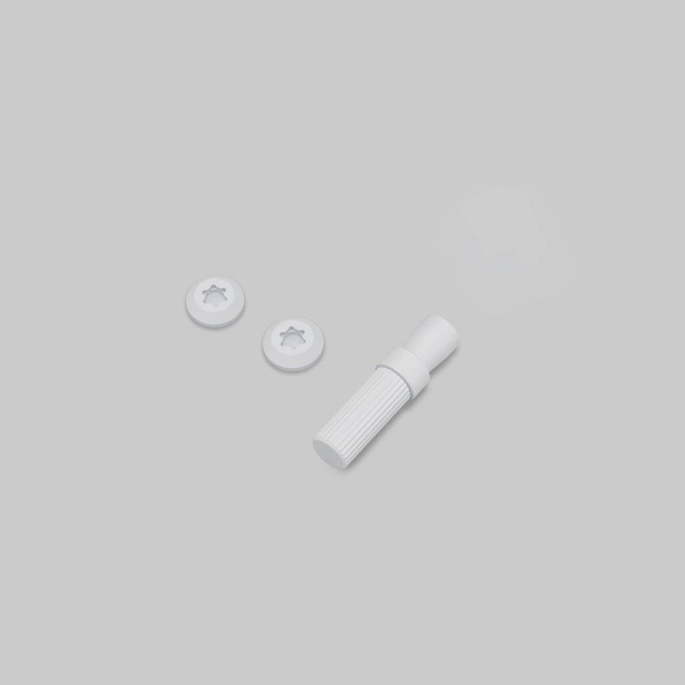 Buster + Punch Toggle Detail Kit Linear Knurl White