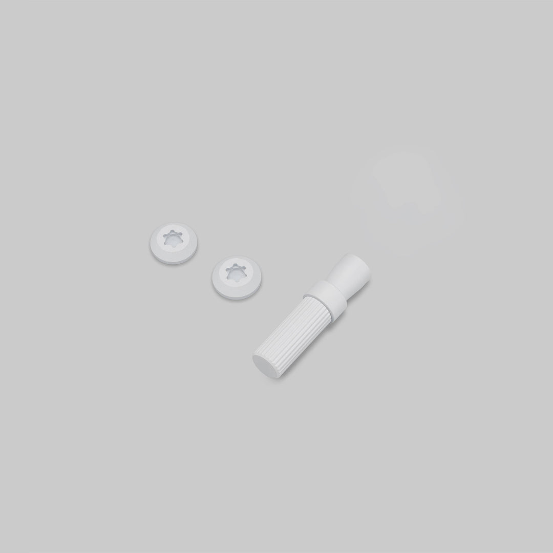 Buster + Punch Toggle Detail Kit Linear Knurl White