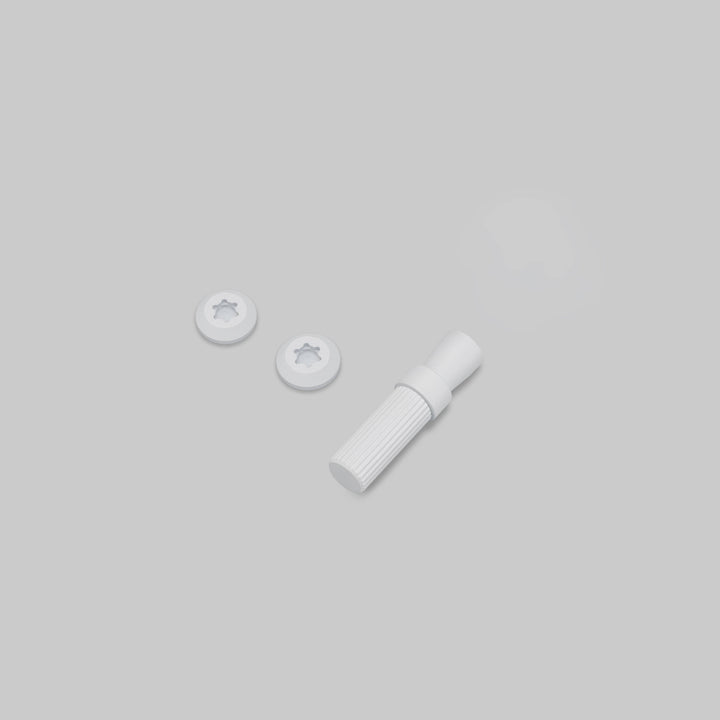 Buster + Punch Toggle Detail Kit Linear Knurl White