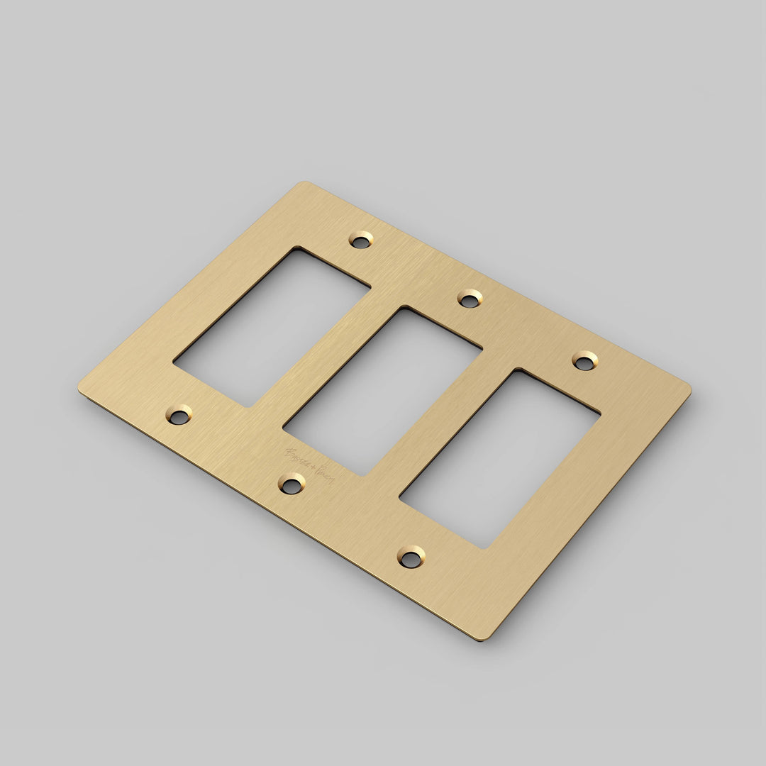 Buster + Punch Wall Plates | With Logo