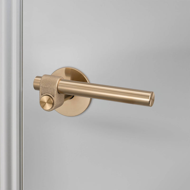 Buster + Punch Door Handle Set Passage Cast Brass