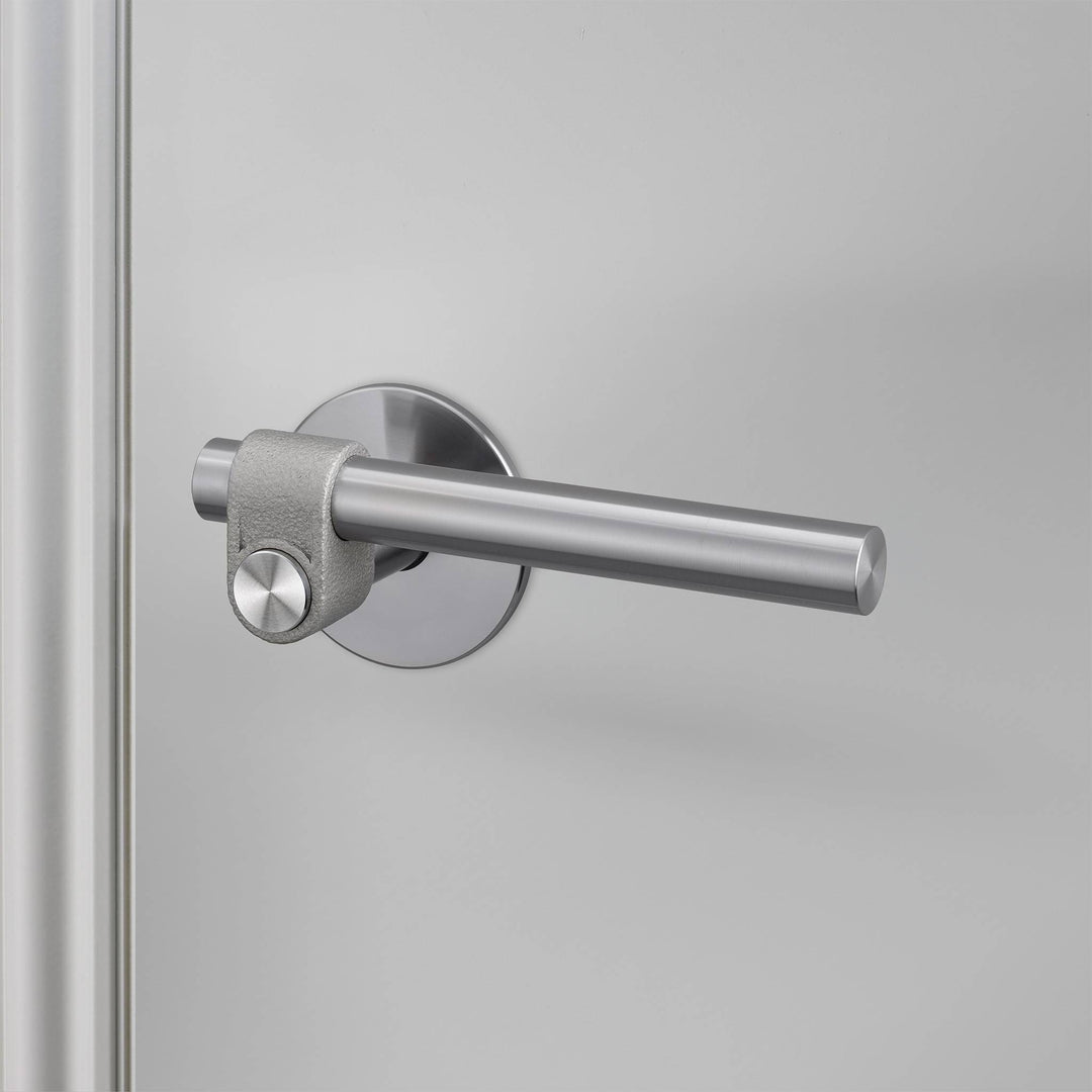 Buster + Punch Door Handle Set Privacy Cast Steel