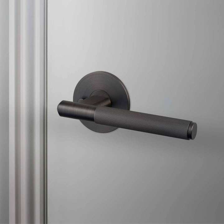 Buster + Punch Conventional Door Handle, Linear Design - PRIVACY TYPE