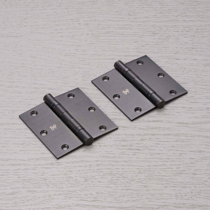 Buster + Punch Door Hinge Set of 2 Smoked Bronze