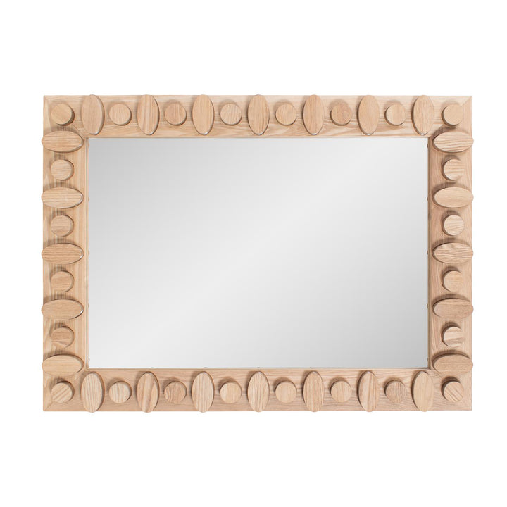 Howard Elliott Robin Baron Winfield Wooden Rectangular Vanity Mirror