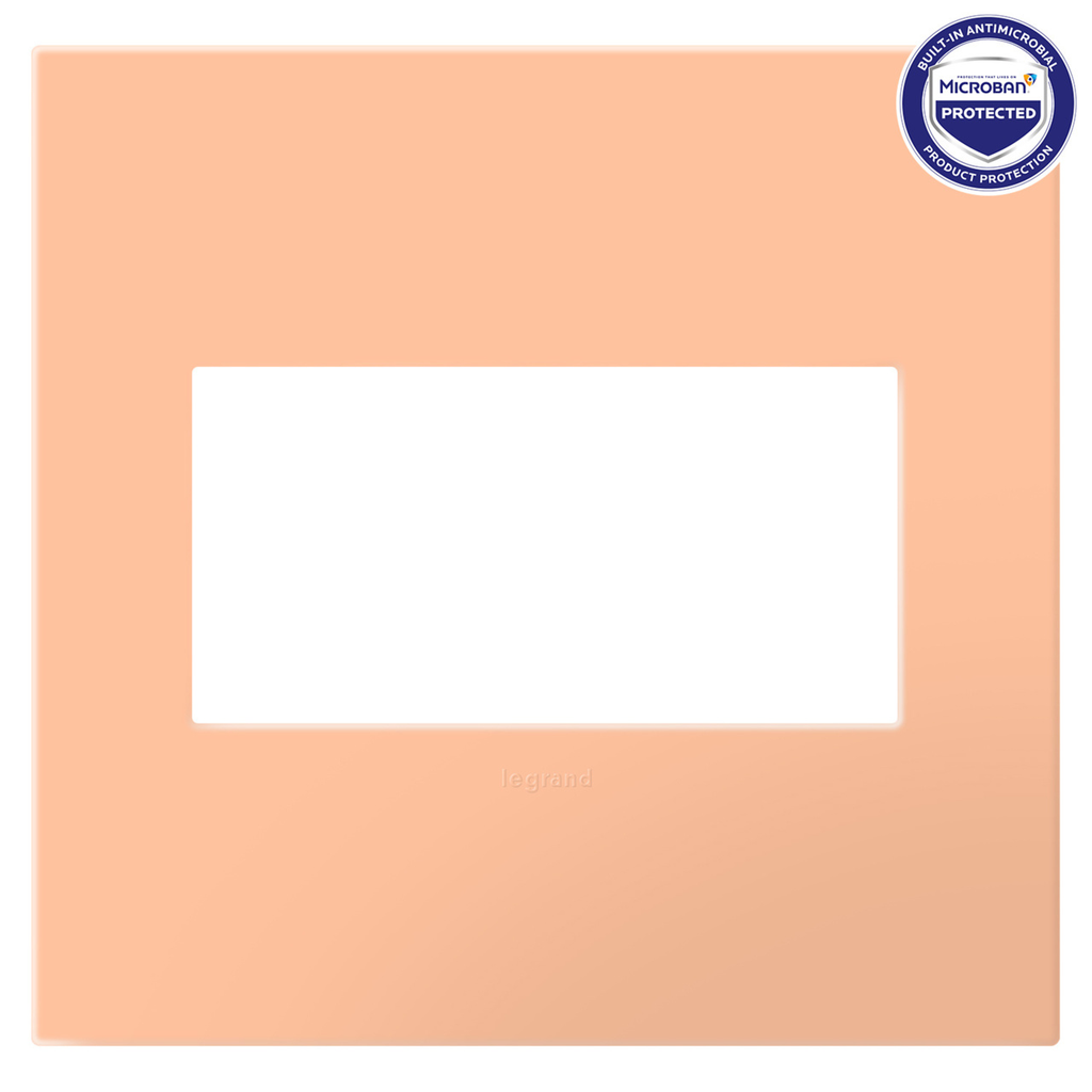 Legrand adorne Peachy 2-Gang wall plate