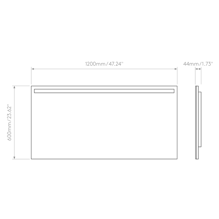 Astro Lighting Avlon 1200 2700K Phase dimension diagram