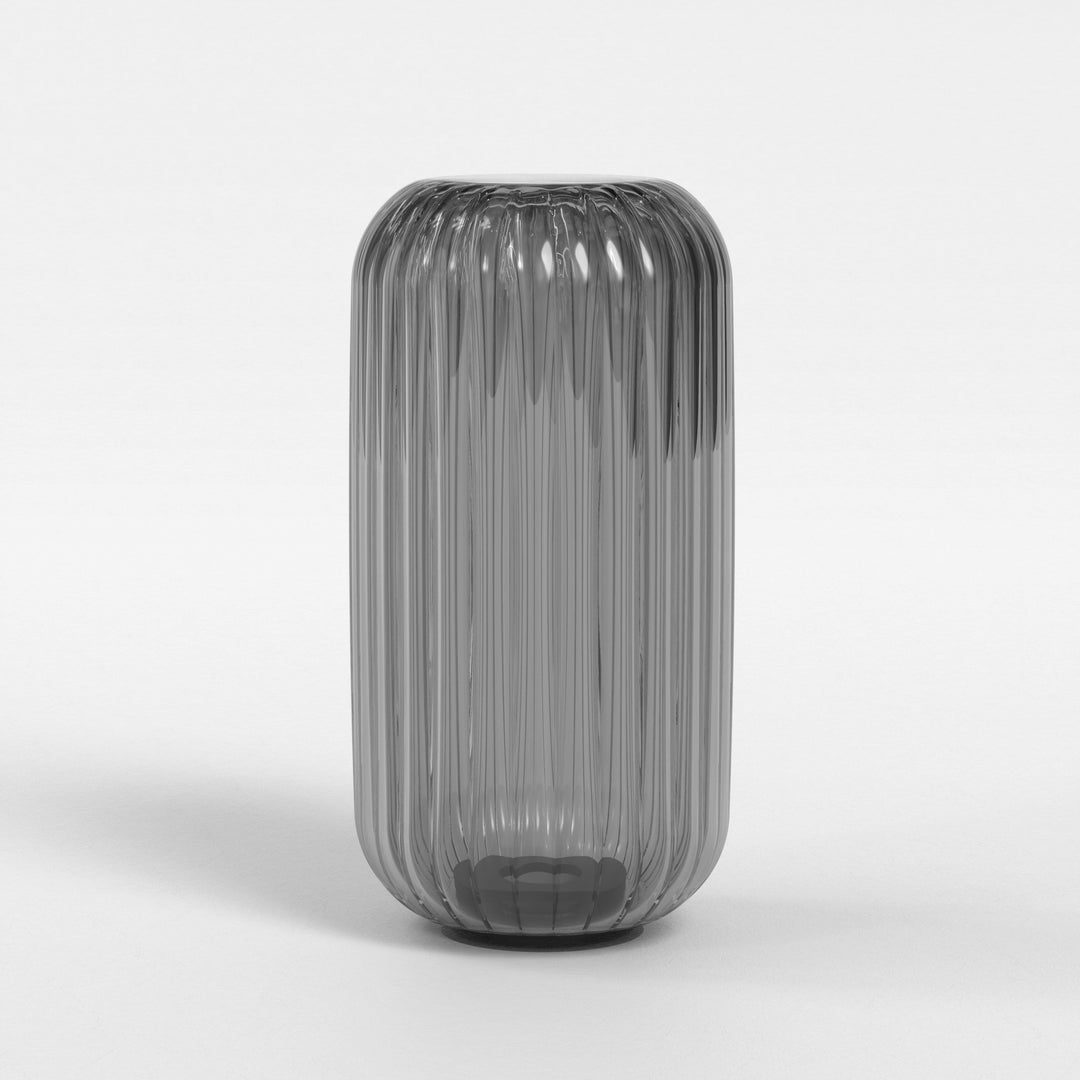 Astro Lighting Tacoma Reed Ribbed Glass - Smoke