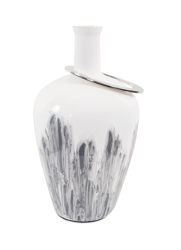 Howard Elliott Albrecht Thin Necked Glass Vase