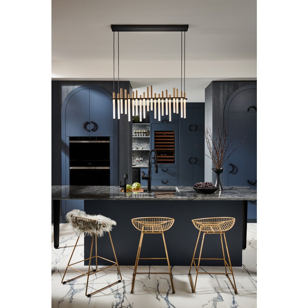 Fredrick Ramond Echo Linear Chandelier