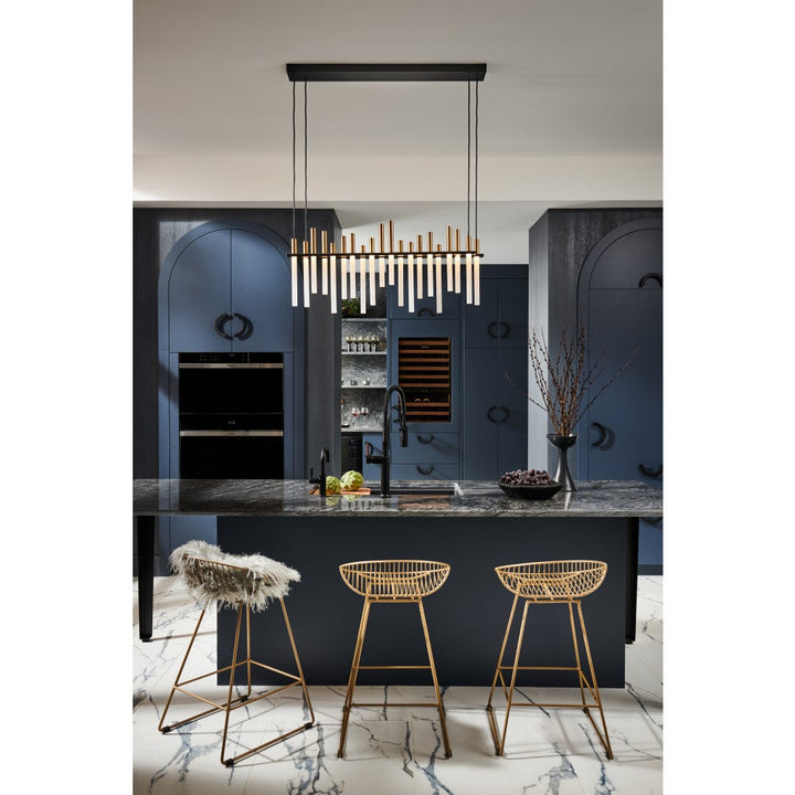 Fredrick Ramond Echo Linear Chandelier