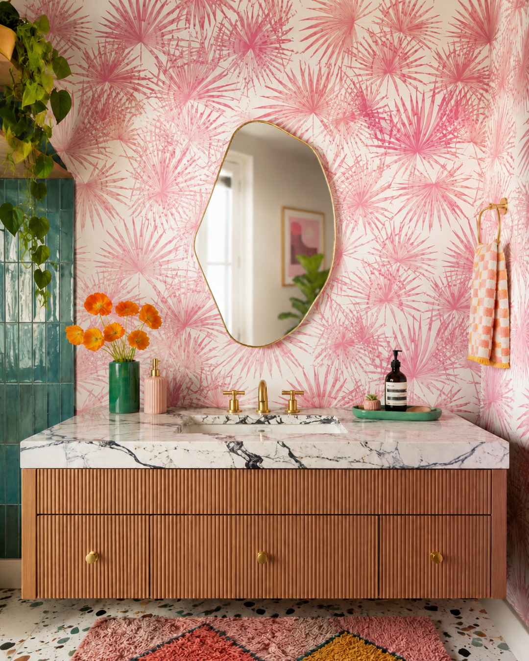 Howard Elliott Azurite Mirror