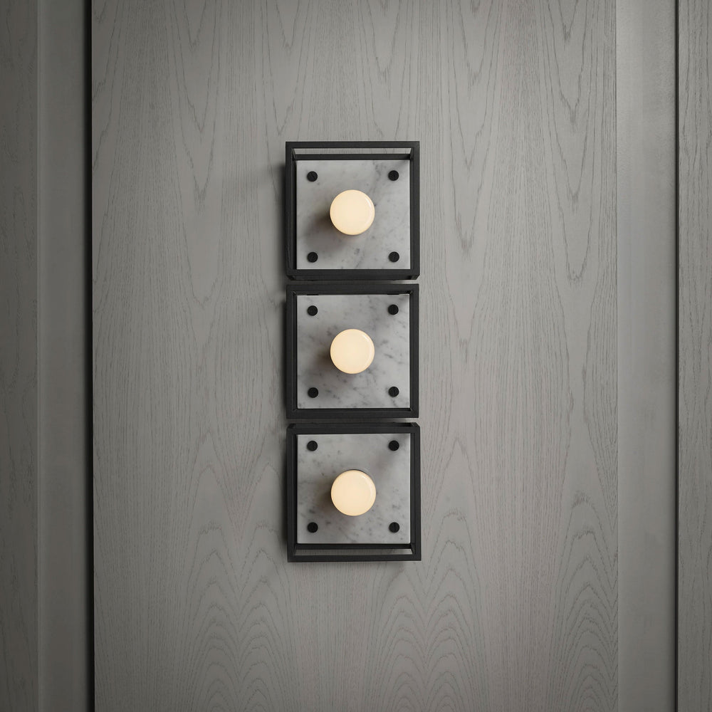 Buster + Punch Caged Small Cross 6.7" Wall Sconce