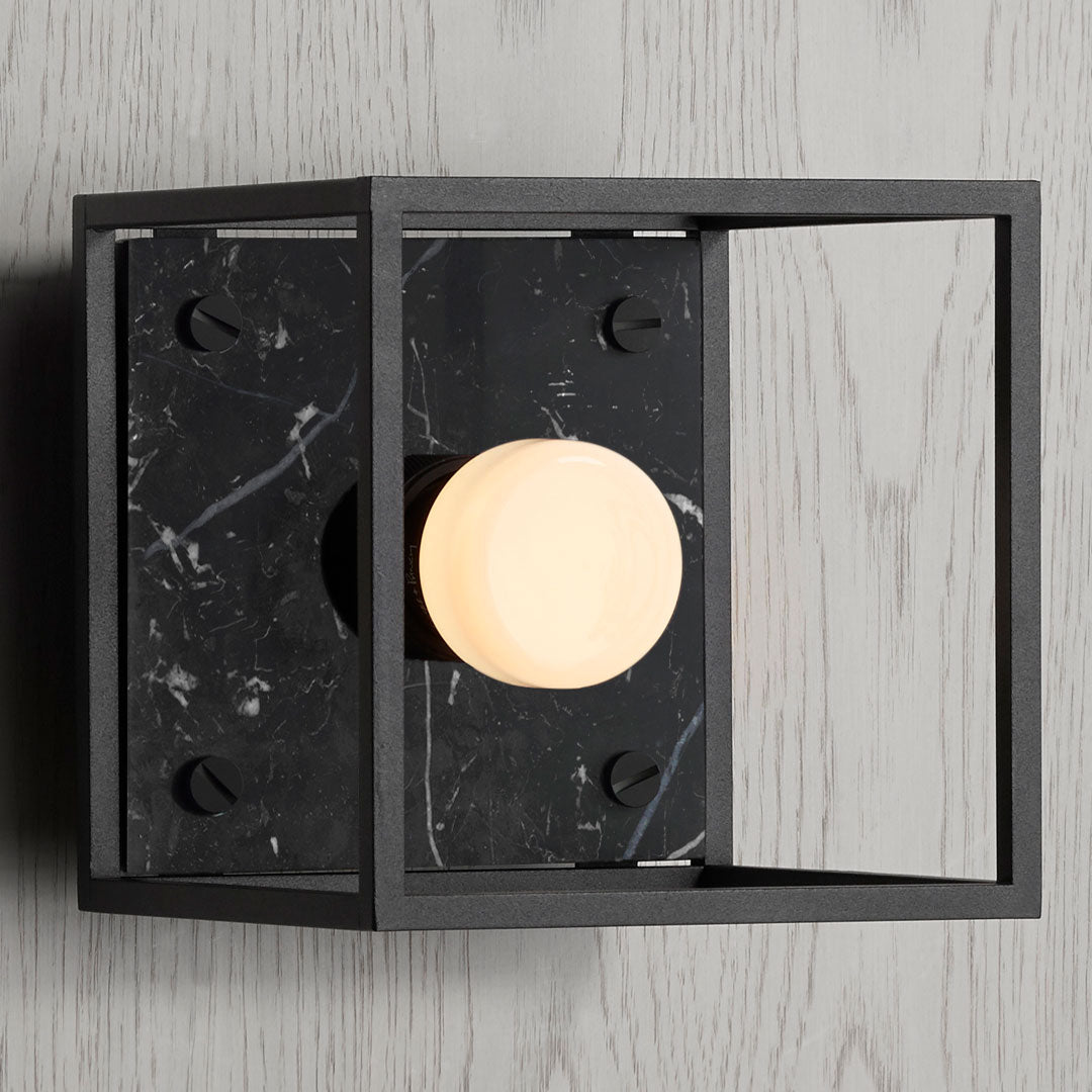 Buster + Punch Caged Small Cross 6.7" Wall Sconce