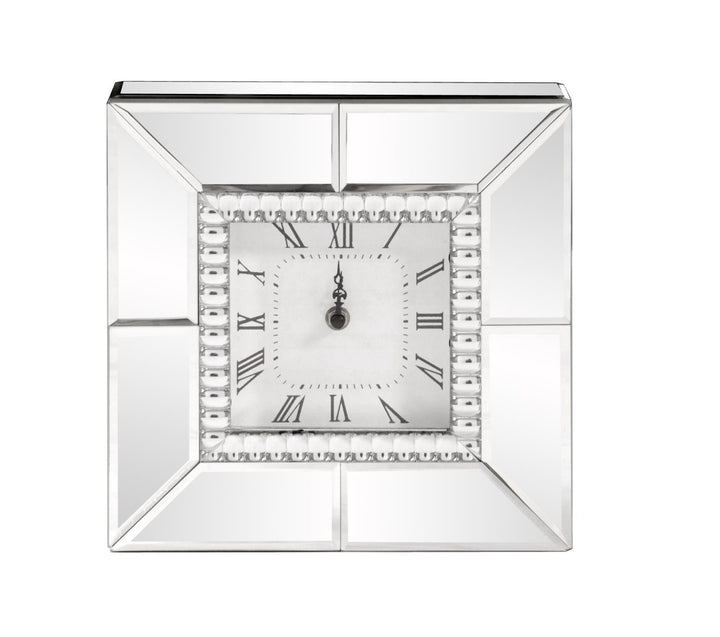 Howard Elliott Mirrored Table Clock