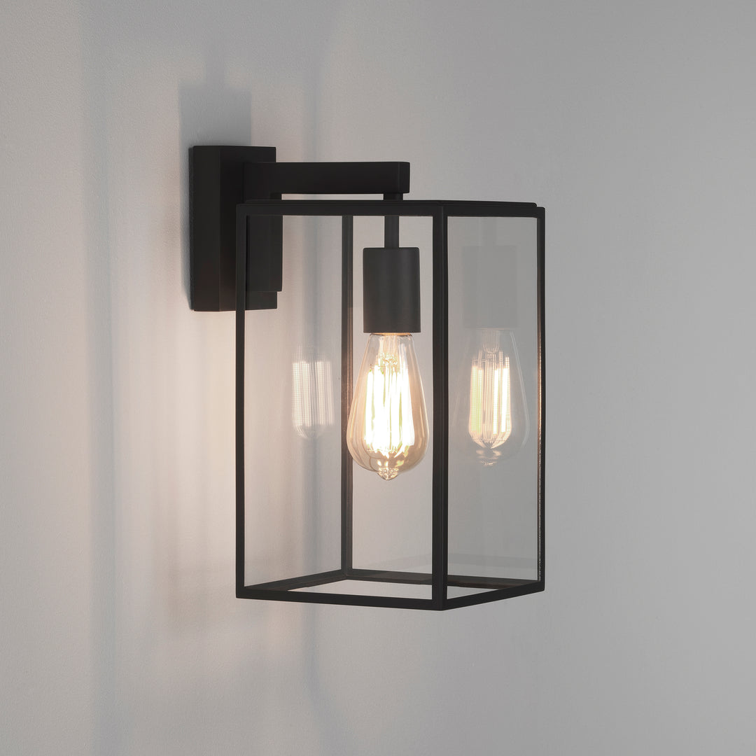 Astro Lighting Box Lantern 350 - Textured Black