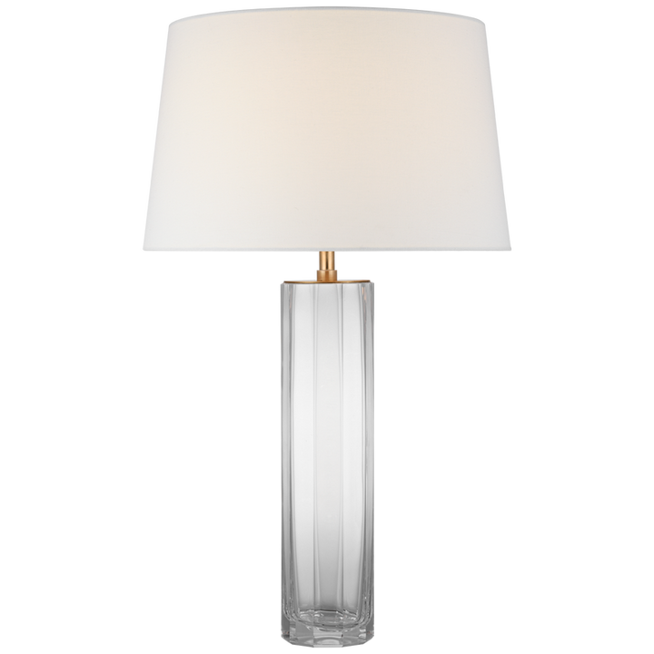 Visual Comfort & Co. Fallon Large Table Lamp Table Lamps Visual Comfort & Co. Clear Glass  